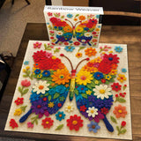 Regenbogenvogel -Sockenparty Puzzle 1000 Stücke