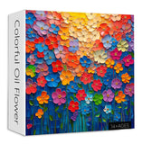 Colorful Oil Flower Jigsaw Puzzle 1000 Pieces