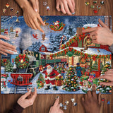 Christmas Station Jigsaw Puzzle 1000 Pieces