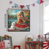 Gemstone Girl Jigsaw Puzzle 1000 Pieces