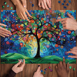 Color Starry Tree Jigsaw Puzzle 1000 Pieces