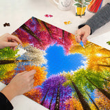 Stilvolles Blumenhunde-Puzzle 1000 Teile