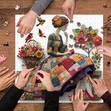 Kristallfedern Vogelpuzzle 1000 Stücke