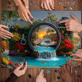 Pastoral Floats Jigsaw Puzzle 1000 Piezas