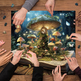 Fantasy Mushroom Book Jigsaw Puzzle 1000 Pieces