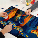 Puzzle colorato romantico da 1000 pezzi