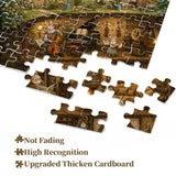 Elegante puzzle con cani con fiori, 1000 pezzi