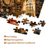 Elegante puzzle con cani con fiori, 1000 pezzi