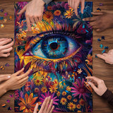 Eye in Bloom Jigsaw Puzzle 1000 Pieces