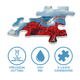 Blühendes Farbapfel-Puzzle 1000 Teile