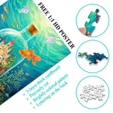 Elegante puzzle con cani con fiori, 1000 pezzi