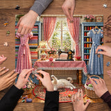 Sewing Cottage Jigsaw Puzzle 1000 Pieces