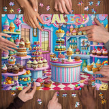 Sala de estar cálida rompecabezas Puzzle 1000 piezas