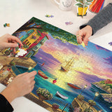 Lebendiges Basar -Puzzle 1000 Teile