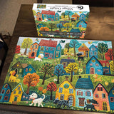 Village Delight Jigsaw Puzzle 1000 Pieces