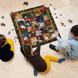 Meow Starry Night Jigsaw Puzzle 1000 pezzi