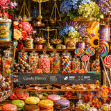 Elegante puzzle con cani con fiori, 1000 pezzi