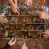 Stilvolles Blumenhunde-Puzzle 1000 Teile