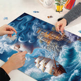 Puzzle colorato romantico da 1000 pezzi