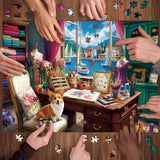 Puzzle colorato romantico da 1000 pezzi