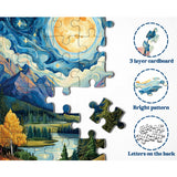 Weihnachtshunde Jigsaw Puzzle 1000 Stücke