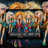 Boho Girls Jigsaw Puzzle 1000 Pieces
