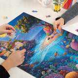 Puzzle del castello fantasy 1000 pezzi