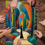 Puzzle colorato romantico da 1000 pezzi