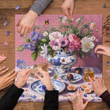 Blühendes Farbapfel-Puzzle 1000 Teile