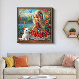 Gemstone Girl Jigsaw Puzzle 1000 Pieces