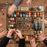 The Knitting Nook Jigsaw Puzzle 1000 Pieces