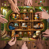 Forest Bear House Jigsaw Puzzle 1000 Pieces