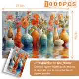 Colorful Vases Jigsaw Puzzle 1000 Pieces