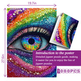 Schwarzes Gold Rosenprozzel Puzzle 1000 Stücke