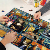 Artistic Meows Jigsaw Puzzle 1000 Pieces