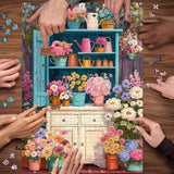Rompecabezas romántico colorido de 1000 piezas
