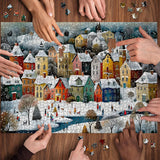 Snow Scene Jigsaw Puzzles 1000 Pieces