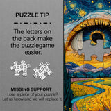 Kristallfedern Vogelpuzzle 1000 Stücke