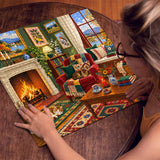 Fireside Retreat Jigsaw Puzzle 1000 Pieces