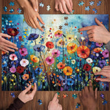 Schwarzes Gold Rosenprozzel Puzzle 1000 Stücke