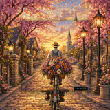 Stilvolles Blumenhunde-Puzzle 1000 Teile