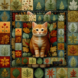 Autumn Leaf Kitten Jigsaw Puzzle 1000 Pieces