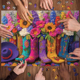 Vibrante Bazaar Jigsaw Puzzle 1000 piezas