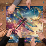 Puzzle con libellula e loto, 1000 pezzi