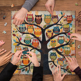Regenbogenvogel -Sockenparty Puzzle 1000 Stücke