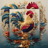 Puzzle Pomme Colorée en Fleurs 1000 Pièces