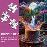 Puzzle Romance Coloré 1000 Pièces