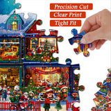 Festive Winter Estate Jigsaw Puzzles 1000 Pieces