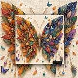 Elegante puzzle con cani con fiori, 1000 pezzi