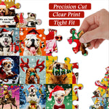 Christmas Dogs Jigsaw Puzzle 1000 Pieces